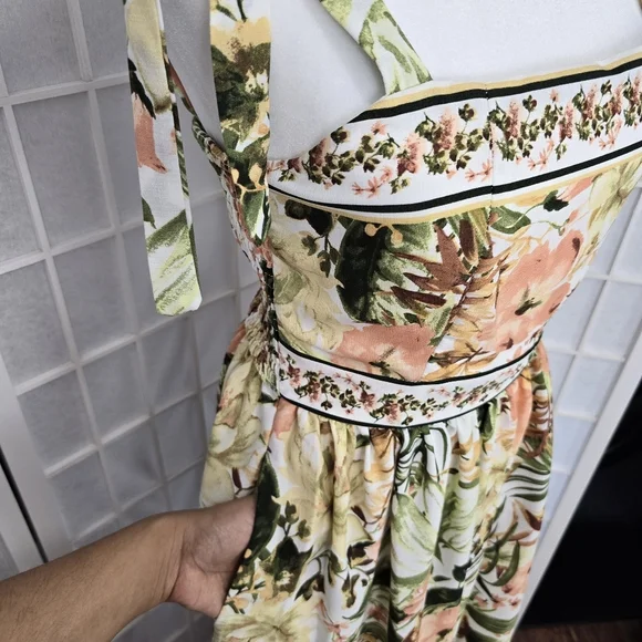 Joie Floral Maxi Dress - Multicolor - Picture 5 of 8